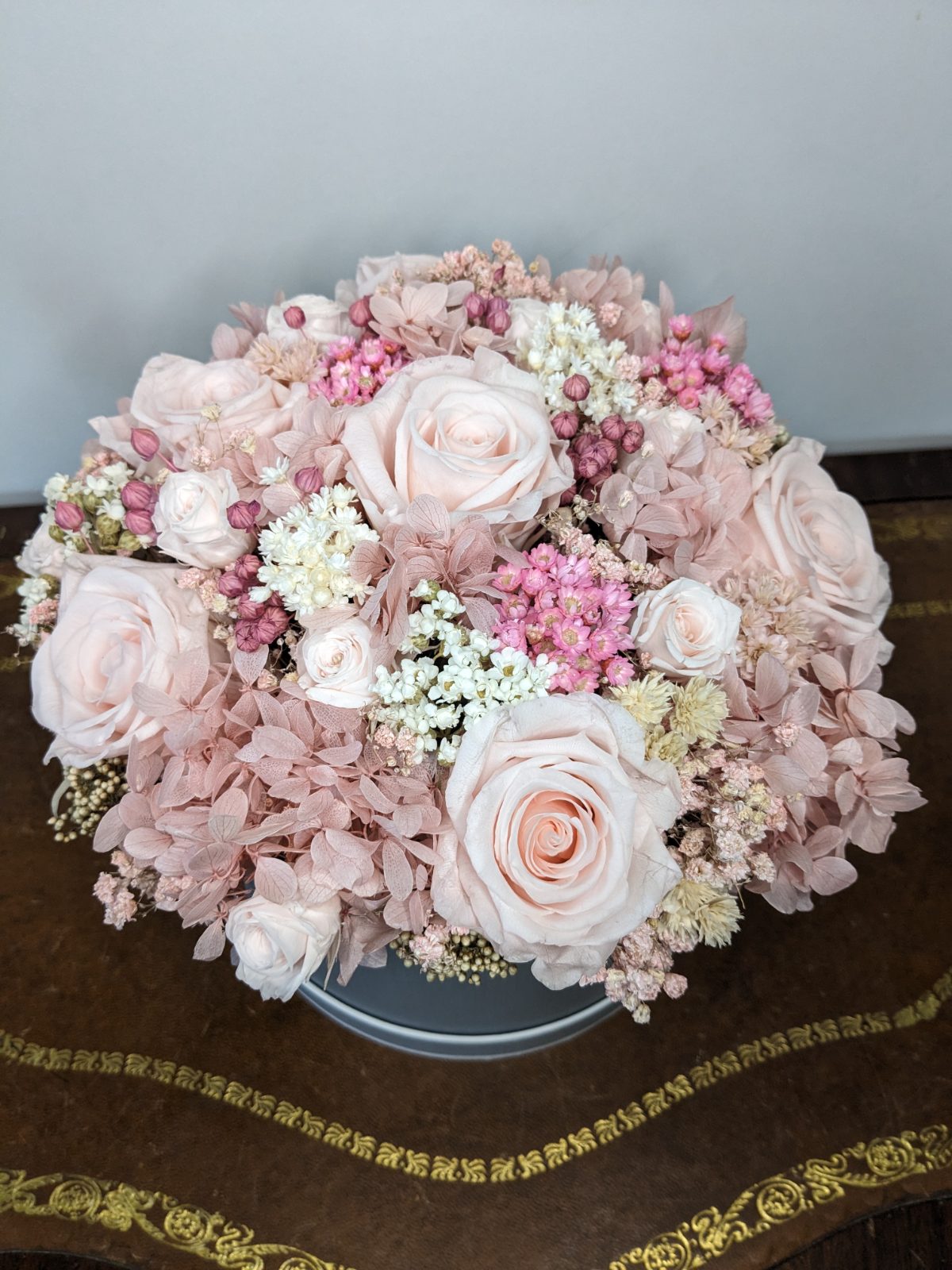 L'Éternel, bouquet de fleurs séchées et stabilisées - La Lunaire Boucau
