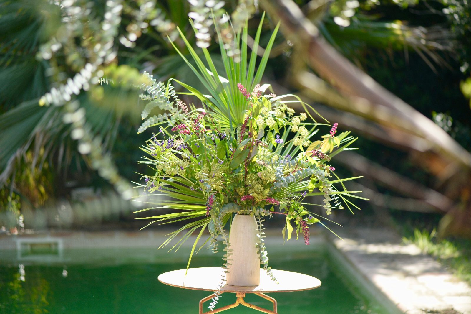 Composition florale pour hôtel et restaurant - La Lunaire Boucau